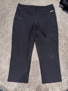 Reebok EasyTone Black Cropped Thick leggings